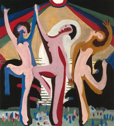Color Dance by Ernst Ludwig Kirchner